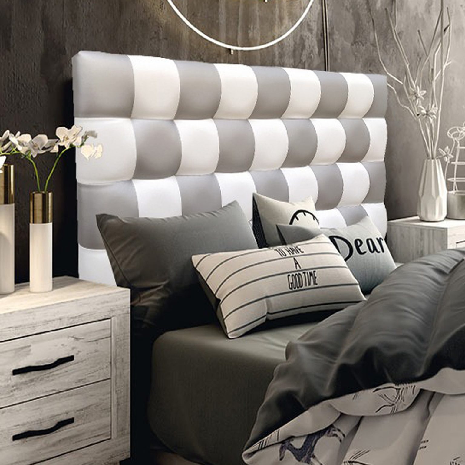 KANSAS Patchwork 2 colores (70 cm. Alto)