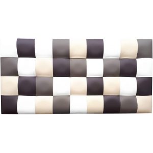 Marrón oscuro-Marrón claro-Beige-Blanco