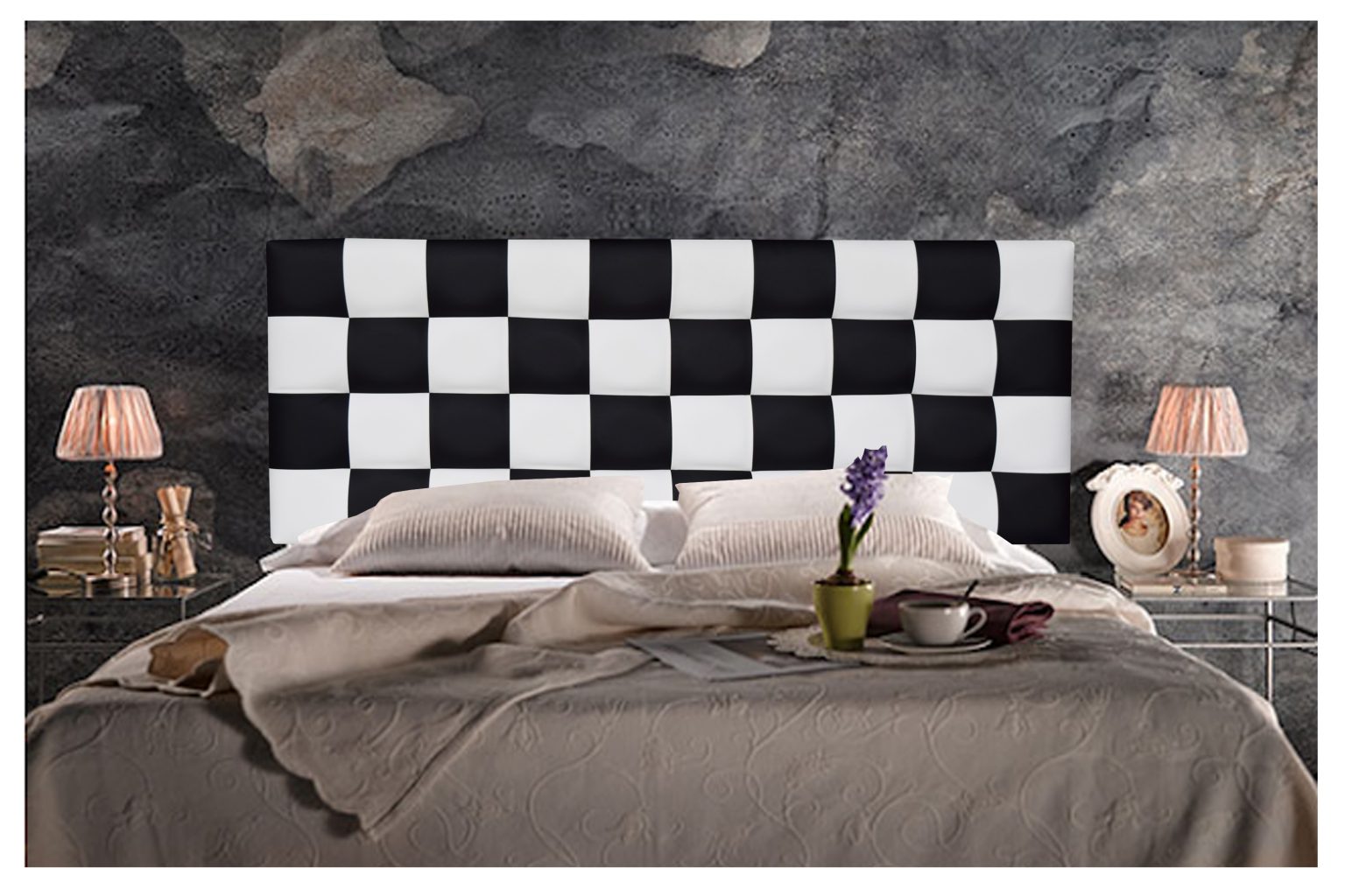 KANSAS Patchwork 2 colores (70 cm. Alto)