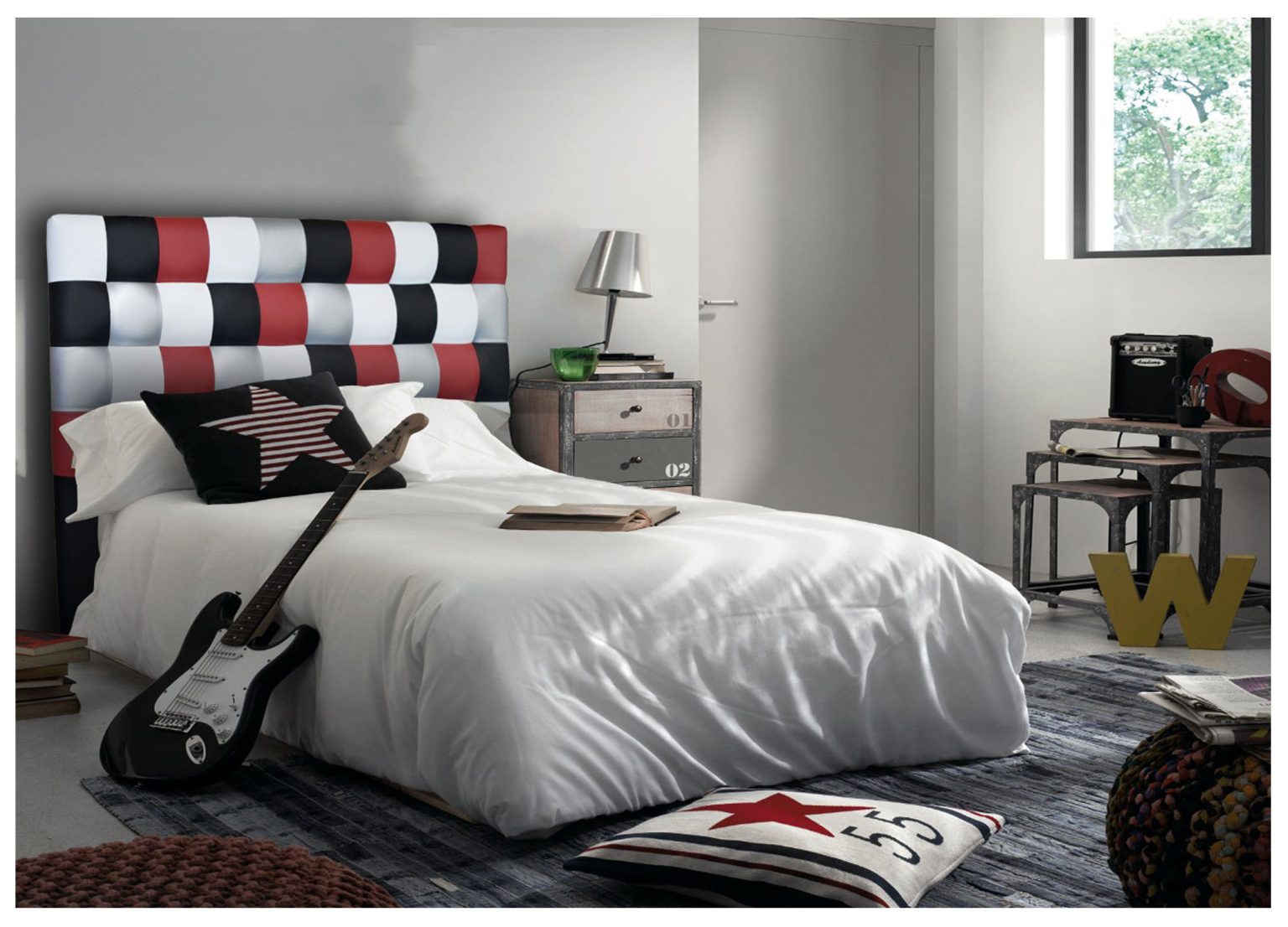 KANSAS Patchwork 2 (125 cm. Alto)