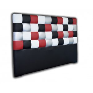 Negro-Rojo-Plata-Blanco c/base Negro