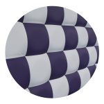 KANSAS Patchwork 2 colores (125 cm. Alto)