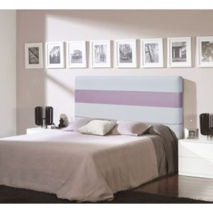 Modelo 1: Blanco-Franja Rosa-Línea Rosa