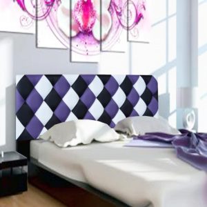 Blanco-Negro-Morado c/base Blanco